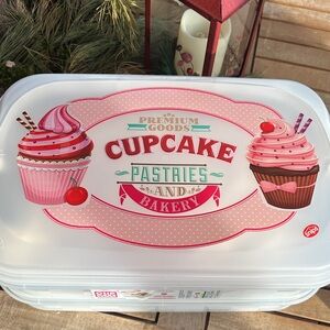 Snips cupcakes and muffin 2- tier plastic carrier
